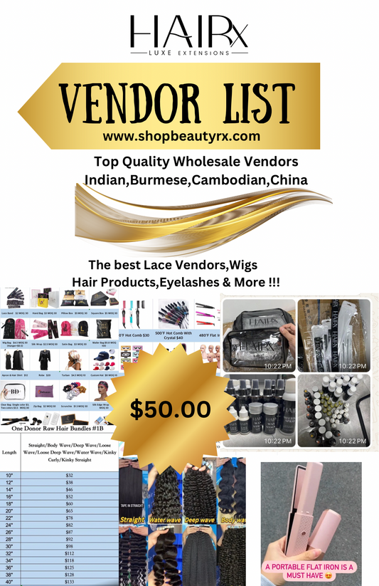 Vendors List